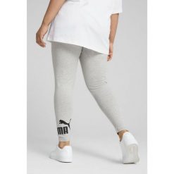 Legginsy damskie z logo No. 1 ESS PUMA Light Gray Heather. Czarne legginsy damskie Puma, l, bez wzorów, z dżerseju. W wyprzedaży za 94.00 zł.