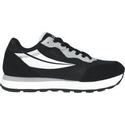 Buty sneakersy damskie Fila Hypert. Czarne obuwie sportowe damskie Fila, bez zapięcia, trekkingowe. Za 250.35 zł.