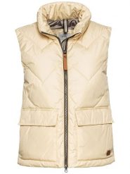 Camel Active Kamizelka pikowana w kolorze żółtym rozmiar: 48. Żółte kamizelki damskie Camel Active, bez wzorów, bez kaptura. Za 220.12 zł.