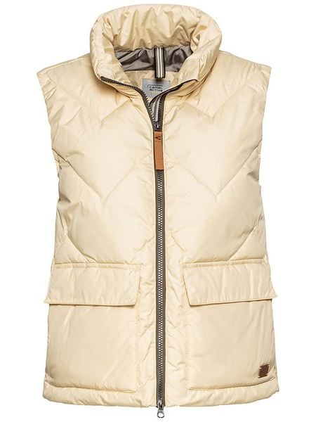 Camel Active Kamizelka pikowana w kolorze żółtym rozmiar: 44. Żółte kamizelki damskie Camel Active, bez wzorów, bez kaptura. Za 218.57 zł.