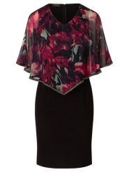 APART Sukienka w kolorze czarno-różowym rozmiar: 38. Czarne sukienki damskie Apart, bez wzorów, bez ramiączek. Za 187.99 zł.