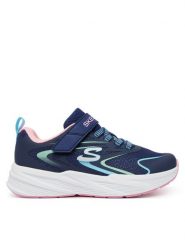 Skechers Sneakersy Microspec Tread 303882L/NVMT Granatowy. Niebieskie trampki dziewczęce Skechers, bez wzorów, z materiału, bez zapięcia. Za 179.99 zł.
