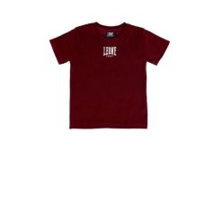 Koszulka z bawełna na co dzień na siłownię. Brązowe bluzki damskie LEONE 1947 APPAREL, bez wzorów, z bawełny, sportowe, bez kołnierzyka, bez ramiączek. W wyprzedaży za 44.86 zł.