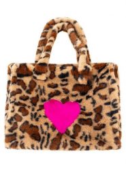 Zwillingsherz Shopper bag "Leo & Heart" w kolorze beżowym - 50 x 35 cm rozmiar: onesize. Brązowe shopper bag Zwillingsherz, bez wzorów, z materiału, na ramię, bez dodatków. Za 95.95 zł.