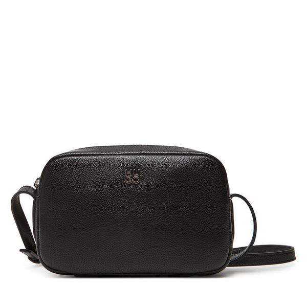 Torebka HUGO. Czarne listonoszki damskie Hugo, bez wzorów, bez dodatków. Za 299.99 zł.