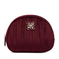 Kosmetyczka Nine West. Czerwone kosmetyczki damskie Nine West, bez wzorów, z materiału. Za 59.99 zł.