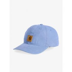 Czapka z daszkiem Carhartt Odessa Cap - skystone. Niebieskie czapki z daszkiem damskie Carhartt, bez wzorów. Za 71.99 zł.