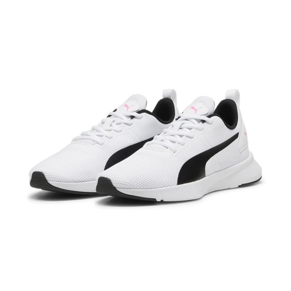Buty do biegania Flyer PUMA White Lime Pow Green. Białe obuwie sportowe damskie Puma, bez zapięcia, do biegania. Za 189.00 zł.