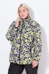 Damskie Kurtka przeciwdeszczowa woreczek podróżny wodoodporna. Zielone kurtki damskie Ulla Popken, plus size, bez wzorów, z materiału, z kapturem. Za 389.99 zł.