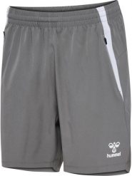 Spodenki sportowe damskie Hummel Lead 2.0 Woven Shorts. Szare spodenki sportowe damskie Hummel, s, bez wzorów, z materiału, na fitness i siłownię. Za 118.00 zł.