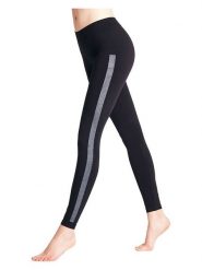 Falke Legginsy "Clean Intensity" w kolorze czarnym rozmiar: 46/48. Czarne legginsy damskie Falke, z aplikacjami. Za 108.99 zł.