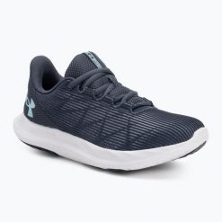 Buty do biegania damskie Under Armour Charged Speed Swift downpourdownpourstream. Niebieskie obuwie sportowe damskie Under Armour, bez zapięcia, do biegania. Za 199.99 zł.