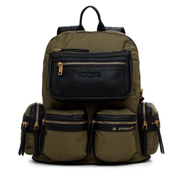 Plecak Desigual. Brązowe plecaki Desigual, bez wzorów. Za 499.99 zł.