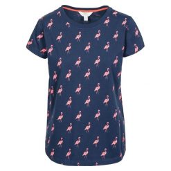 Koszulka Z Krótkim Rękawem We Wzór Damska Carolyn. Czerwone bluzki damskie Trespass, m, bez wzorów, sportowe, bez kołnierzyka, bez ramiączek. Za 59.99 zł.