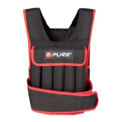 Kamizelka treningowa z obciążeniem Pure2Improve Weighted vest. Czarne kamizelki damskie PURE2IMPROVE, bez wzorów, bez kaptura. Za 1,082.00 zł.