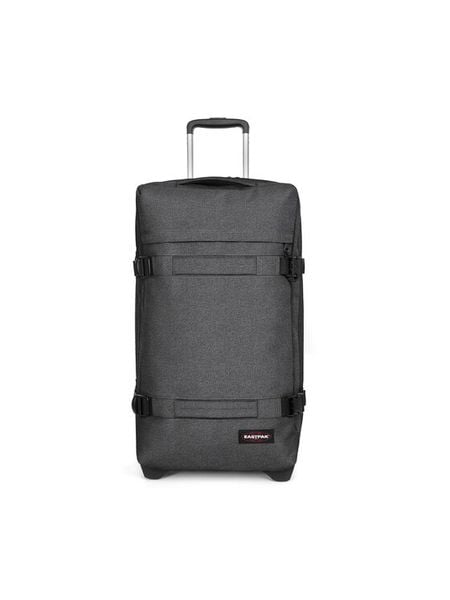 Eastpak Walizka duża Transit´R L EK0A5BA977H1 Czarny. Czarne walizki Eastpak, bez wzorów, z poliesteru, duże. Za 489.99 zł.