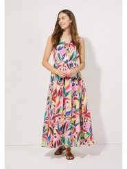 More & More Sukienka w kolorze różowym ze wzorem rozmiar: 42. Różowe sukienki damskie More & More, bez wzorów, z bawełny, bez ramiączek. Za 179.95 zł.