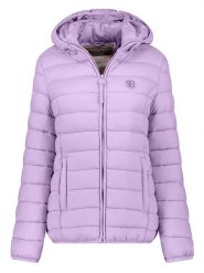 Geographical Norway Kurtka pikowana w kolorze fioletowym rozmiar: M. Różowe kurtki damskie Geographical Norway, m, bez wzorów, bez kaptura. Za 175.26 zł.