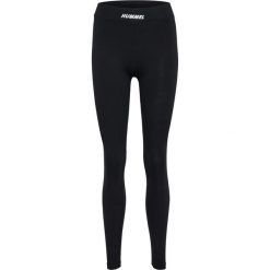 Legginsy damskie Hummel hmlELEMENTAL. Czarne legginsy damskie Hummel, bez wzorów, z dzianiny. Za 186.00 zł.