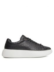 Boss Sneakersy Amber Tenn 50513433 10259245 01 Czarny. Czarne obuwie sportowe damskie Boss, ze skóry, bez zapięcia. W wyprzedaży za 519.99 zł.