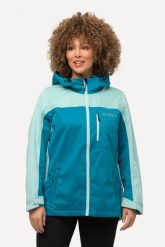 Damskie Kurtka funkcyjna HYPRAR wodoodporna kaptur. Niebieskie kurtki damskie Ulla Popken, plus size, bez wzorów, z materiału, bez kaptura. Za 739.99 zł.