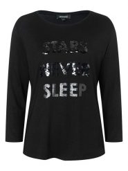 More & More Koszulka w kolorze czarnym rozmiar: 38. Czarne koszulki damskie More & More, bez wzorów, bez kołnierzyka, bez ramiączek. Za 60.99 zł.