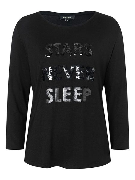 More & More Koszulka w kolorze czarnym rozmiar: 38. Czarne koszulki damskie More & More, bez wzorów, bez kołnierzyka, bez ramiączek. Za 60.99 zł.