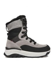 Rieker Sneakersy CEO-W0066-40 Szary. Szare obuwie sportowe damskie Rieker, ze skóry, bez zapięcia. Za 499.99 zł.