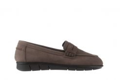 Półbuty Bayla-196 168201 D86 196012, Szary, Skóra naturalna - 39. Szare półbuty damskie Bayla, bez wzorów, ze skóry, bez obcasa, bez zapięcia. W wyprzedaży za 134.10 zł.