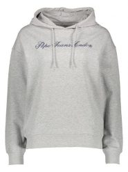 Pepe Jeans Bluza w kolorze jasnoszarym rozmiar: M. Szare bluzy damskie Pepe Jeans, m, bez wzorów, z bawełny, z kapturem. Za 131.43 zł.