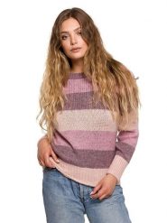Be Wear Sweter ze wzorem rozmiar: S/M. Swetry klasyczne damskie Be Wear, m, z wełny, bez kołnierzyka. Za 188.45 zł.