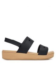 Crocs Sandały Brooklyn 212708 Czarny. Czarne sandały dziewczęce Crocs, z tworzywa sztucznego, bez obcasa, bez zapięcia. Za 169.99 zł.