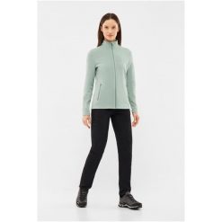 Bluza damska VIKING Tesero Lady Polartec. Zielone bluzy damskie Viking, bez wzorów, bez kaptura. Za 239.90 zł.