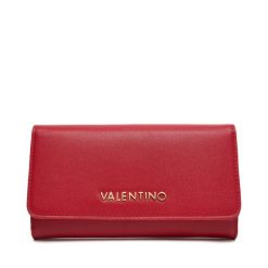 Portfel Valentino. Czerwone portfele damskie Valentino, bez wzorów. Za 279.99 zł.