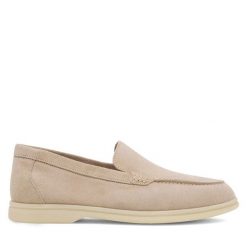 Mokasyny GINO ROSSI. Brązowe mokasyny damskie Gino Rossi, bez obcasa. Za 279.99 zł.