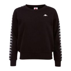 Damska Bluza Janka. Czarne bluzy damskie Kappa, l, bez wzorów, bez kaptura. Za 138.99 zł.