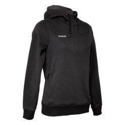 Bluza do hokeja na trawie damska Korok FH500. Białe bluzy damskie KOROK, m, bez wzorów, z bawełny, bez kaptura. Za 99.99 zł.