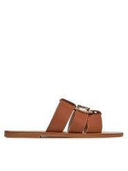 Liu Jo Klapki Saba 08 SA4119 P0102 Brązowy. Brązowe klapki damskie Liu Jo, bez wzorów, ze skóry, bez obcasa, bez zapięcia. Za 339.99 zł.