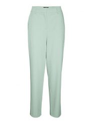 Vero Moda Spodnie "Zelda" w kolorze jasnozielonym rozmiar: 34/L32. Zielone spodnie materiałowe damskie Vero Moda, bez wzorów, z materiału. Za 41.69 zł.