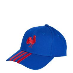 Czapka France 3-Stripes Baseball. Niebieskie czapki damskie Adidas, bez wzorów. Za 119.00 zł.