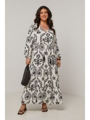 Curvy Lady Sukienka w kolorze kremowym rozmiar: 44/46. Brązowe sukienki damskie Curvy Lady, bez wzorów, klasyczne, bez ramiączek. Za 144.92 zł.