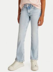 Calvin Klein Jeans Jeansy IG0IG02709 Niebieski Flare Fit. Niebieskie jeansy dziewczęce Calvin Klein Jeans, bez wzorów, z bawełny. Za 169.99 zł.