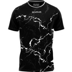 Koszulka sportowa Givova Graphite w kolorze czarnym i białym XL. Białe koszulki sportowe damskie Givova, xl, bez wzorów, bez ramiączek, do biegania. Za 76.50 zł.