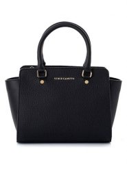 Vince Camuto Torebka "Andria Mini" w kolorze czarnym - 28 x 18 x 11 cm rozmiar: onesize. Czarne torebki klasyczne damskie Vince Camuto, z materiału, przez ramię, bez dodatków. Za 130.99 zł.