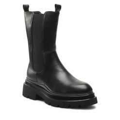 Botki Jenny Fairy. Czarne botki damskie Jenny Fairy, bez obcasa, na płaskiej podeszwie, bez zapięcia. Za 219.99 zł.