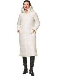 Heine Płaszcz pikowany w kolorze kremowym rozmiar: 36. Brązowe płaszcze damskie Heine, bez wzorów, bez kaptura. Za 126.99 zł.