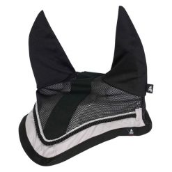 Czapka z muchą dla koni Euro-Star Basic. Czarne czapki damskie EURO-STAR, na lato, bez wzorów. Za 121.00 zł.