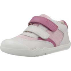 Buty GEOX B STEPPIEUP Biały. Białe obuwie trekkingowe damskie Geox, ze skóry, bez zapięcia. Za 174.99 zł.