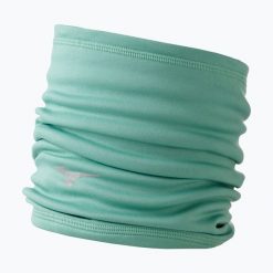 Komin Mizuno Warmalite Triwarmer. Zielone kominy damskie Mizuno, bez wzorów, z elastanu. Za 29.99 zł.