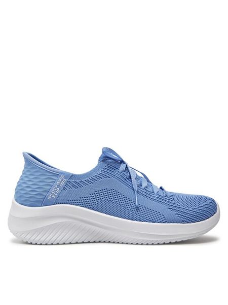 Skechers Sneakersy Ultra Flex 3.0-Brilliant Path 149710/PERI Niebieski. Niebieskie obuwie sportowe damskie Skechers, z materiału, bez zapięcia. Za 269.99 zł.